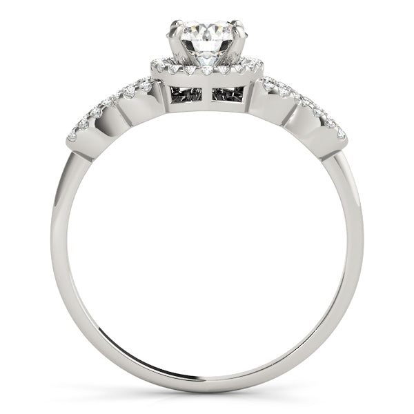 Multi-Row Diamond Engagement Ring · 0.22 ct tw