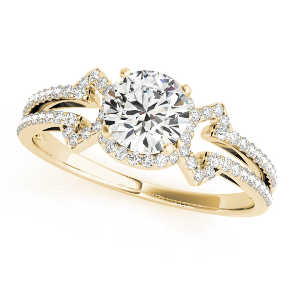 Multi-Row Diamond Engagement Ring · 0.22 ct tw
