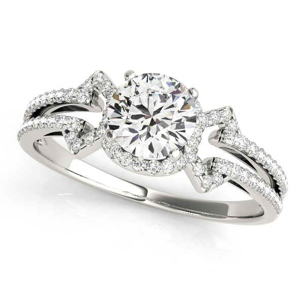 Multi-Row Diamond Engagement Ring · 0.22 ct tw