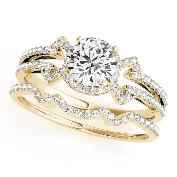 Multi-Row Diamond Engagement Ring · 0.22 ct tw