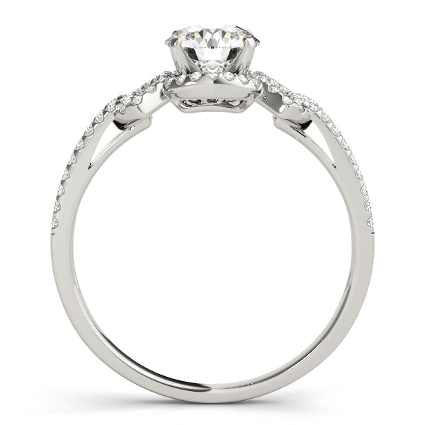 Multi-Row Diamond Engagement Ring · 0.22 ct tw