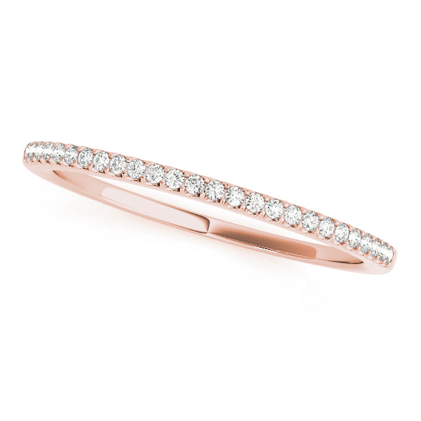Prong Set Diamond Wedding Band · 0.08 ct tw
