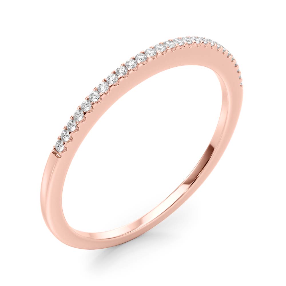 Prong Set Diamond Wedding Band · 0.08 ct tw