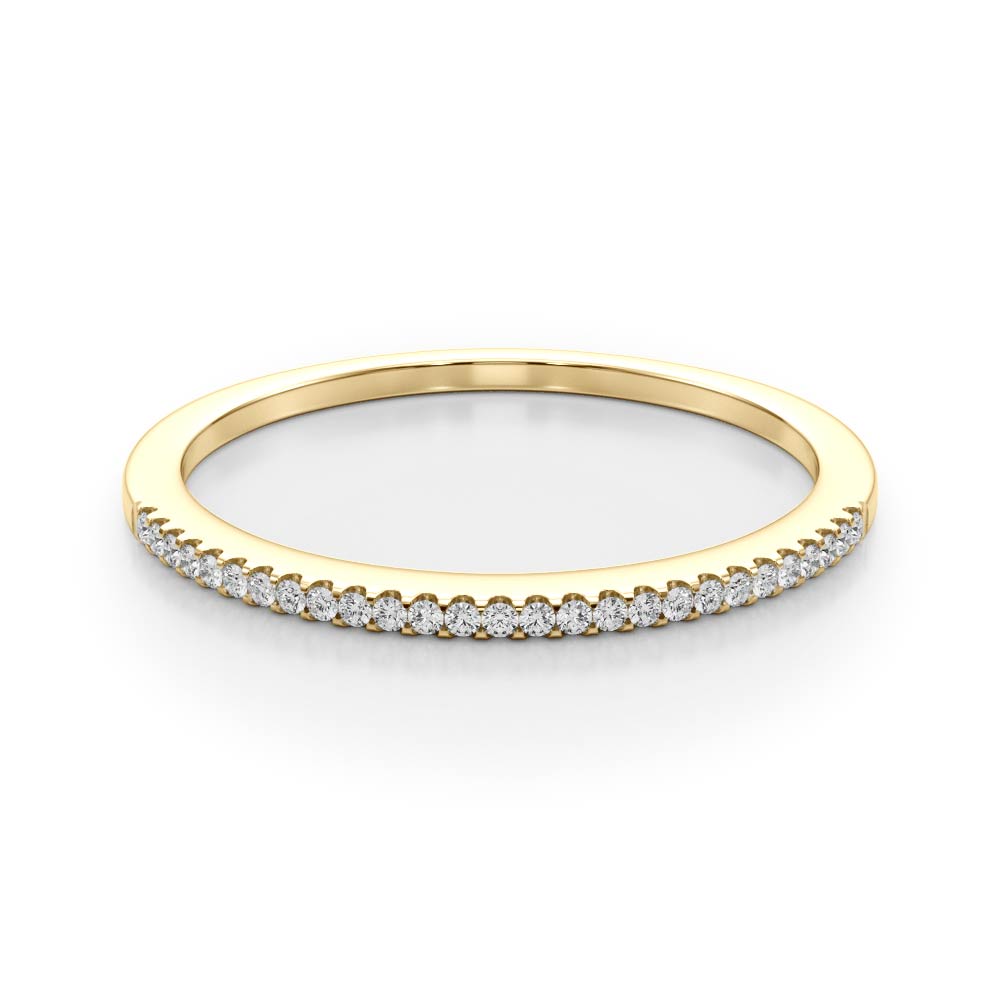 Prong Set Diamond Wedding Band · 0.08 ct tw