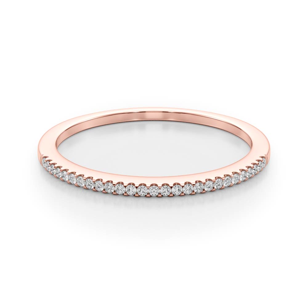 Prong Set Diamond Wedding Band · 0.08 ct tw