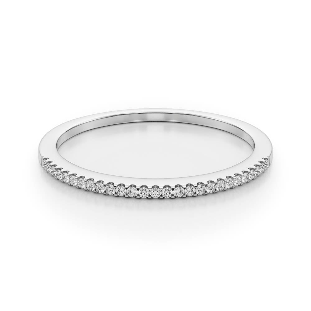 Prong Set Diamond Wedding Band · 0.08 ct tw