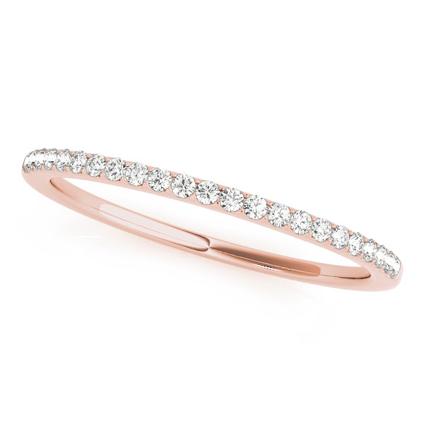 Prong Set Diamond Wedding Band · 0.14 ct tw