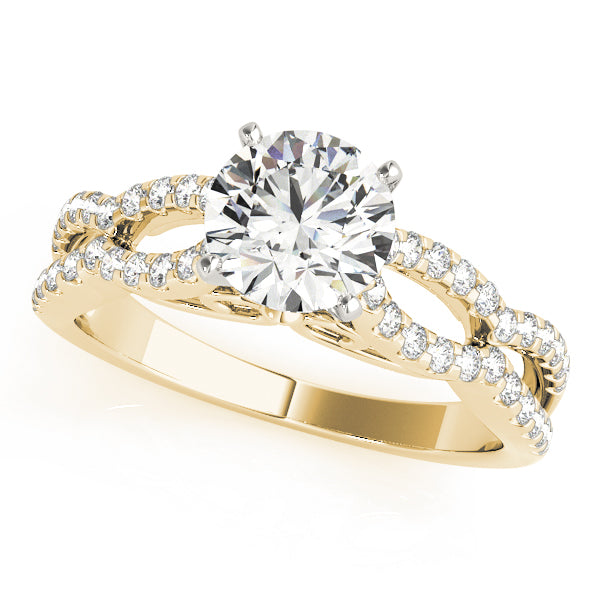 Multi-Row Diamond Engagement Ring · 0.34 ct tw
