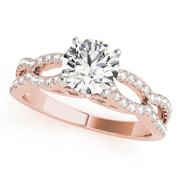 Multi-Row Diamond Engagement Ring · 0.32 ct tw