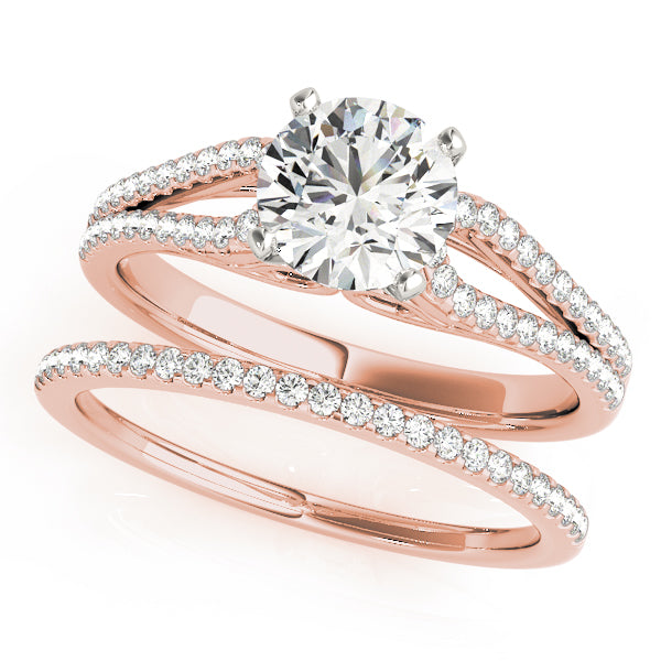 Multi-Row Diamond Engagement Ring · 0.26 ct tw