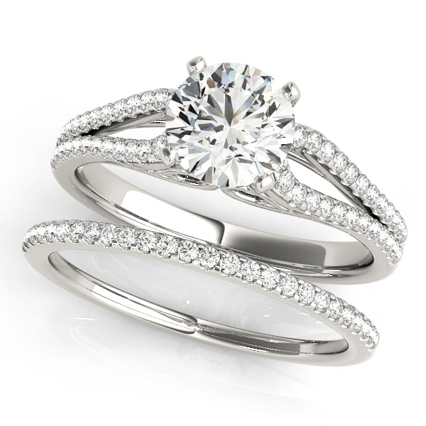 Multi-Row Diamond Engagement Ring · 0.26 ct tw