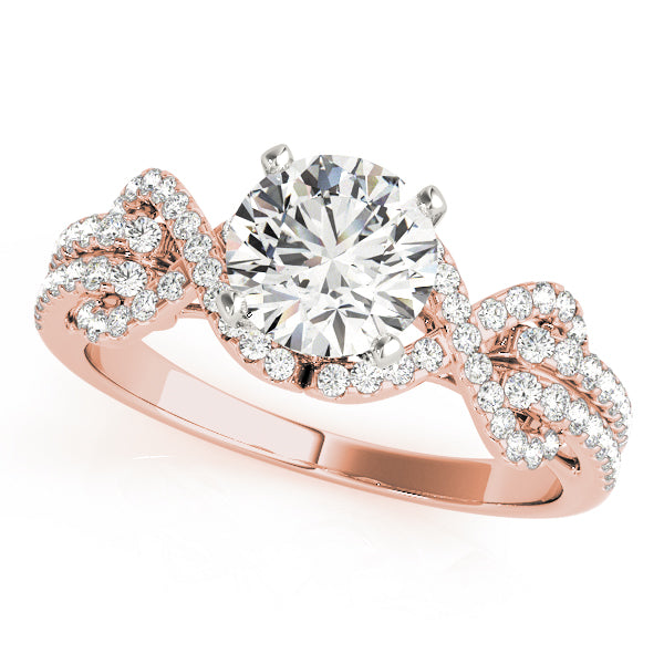 Multi-Row Diamond Engagement Ring · 0.37 ct tw