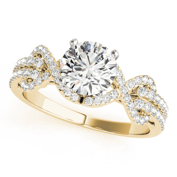 Multi-Row Diamond Engagement Ring · 0.37 ct tw