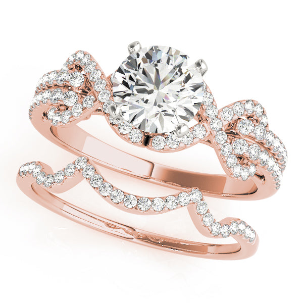 Multi-Row Diamond Engagement Ring · 0.37 ct tw
