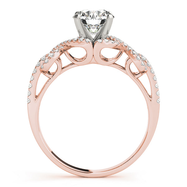 Multi-Row Diamond Engagement Ring · 0.37 ct tw