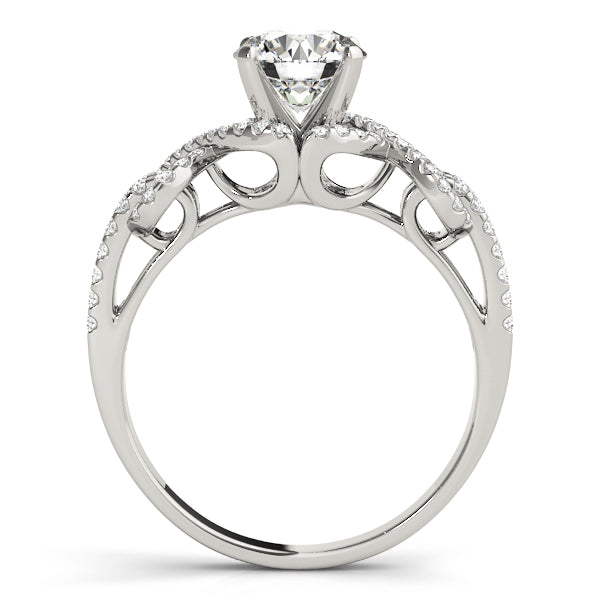 Multi-Row Diamond Engagement Ring · 0.37 ct tw