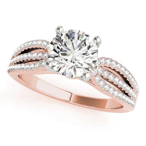 Multi-Row Diamond Engagement Ring · 0.41 ct tw