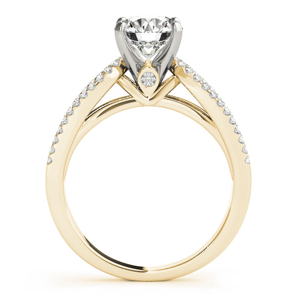 Multi-Row Diamond Engagement Ring · 0.41 ct tw