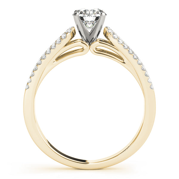 Multi-Row Diamond Engagement Ring · 0.59 ct tw