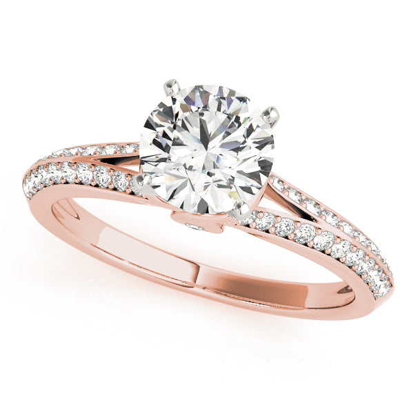 Multi-Row Diamond Engagement Ring · 0.17 ct tw