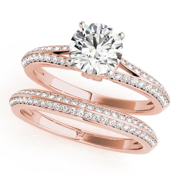 Multi-Row Diamond Engagement Ring · 0.17 ct tw