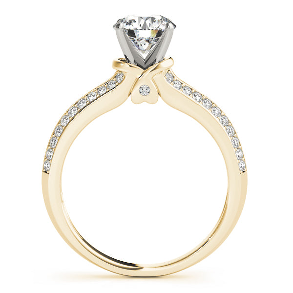 Multi-Row Diamond Engagement Ring · 0.17 ct tw