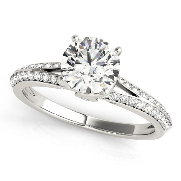 Multi-Row Diamond Engagement Ring · 0.17 ct tw