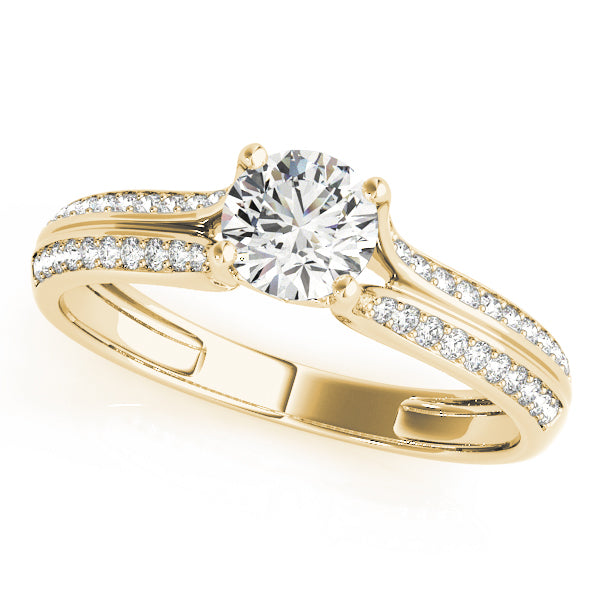 Round Multi-Row Diamond Engagement Ring · 1.72 ct tw