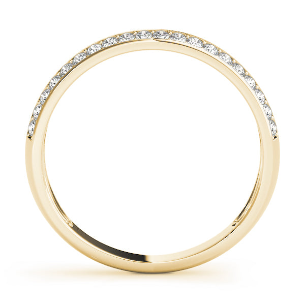 Pave Diamond Wedding Band · 0.22 ct tw