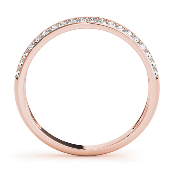 Pave Diamond Wedding Band · 0.22 ct tw