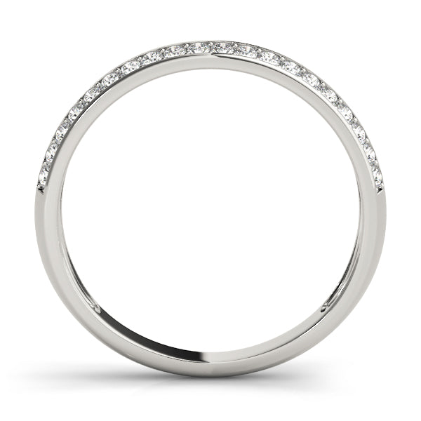 Pave Diamond Wedding Band · 0.22 ct tw