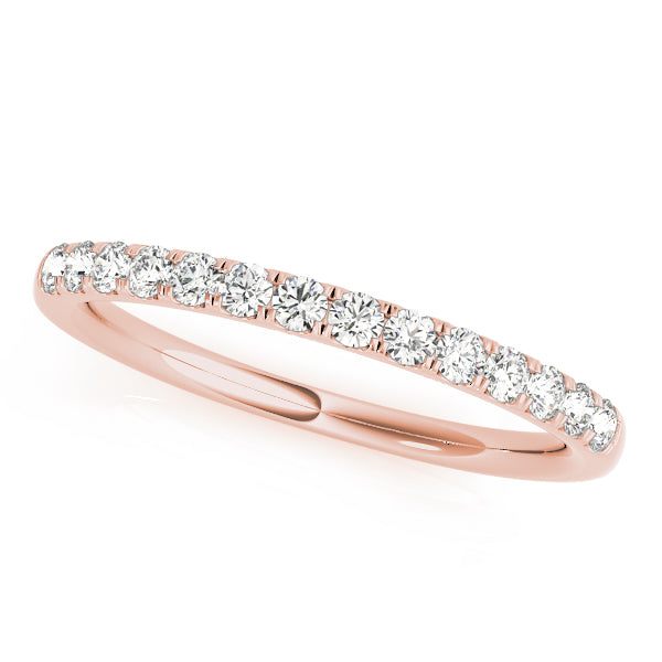 For 1/2 & 3/4 Only-14 Stones Diamond Wedding Band · 0.28 ct tw