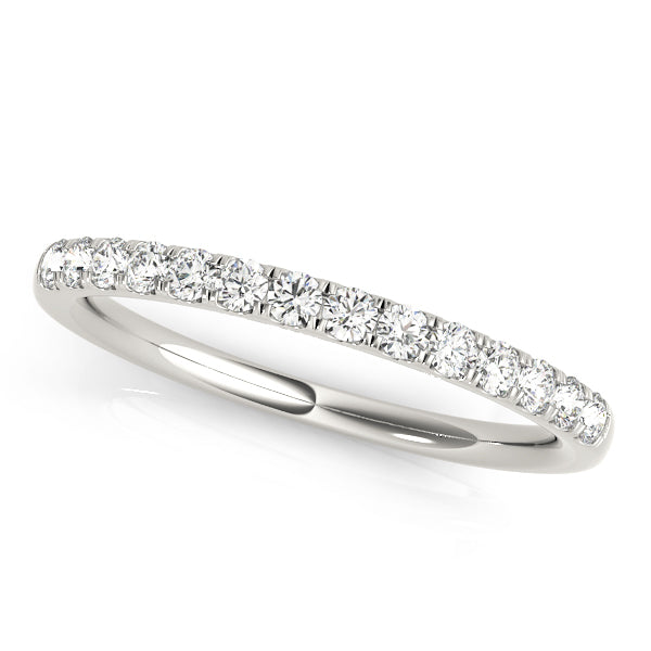 For 1/2 & 3/4 Only-14 Stones Diamond Wedding Band · 0.28 ct tw