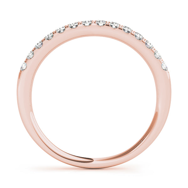 For 1/2 & 3/4 Only-14 Stones Diamond Wedding Band · 0.28 ct tw