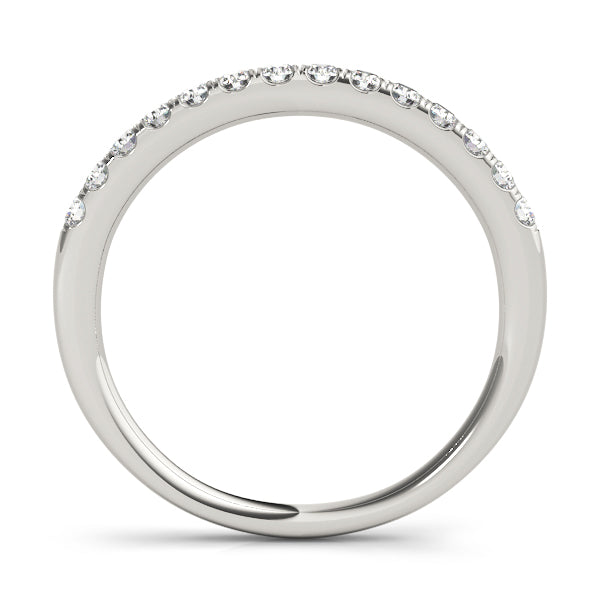 For 1/2 & 3/4 Only-14 Stones Diamond Wedding Band · 0.28 ct tw