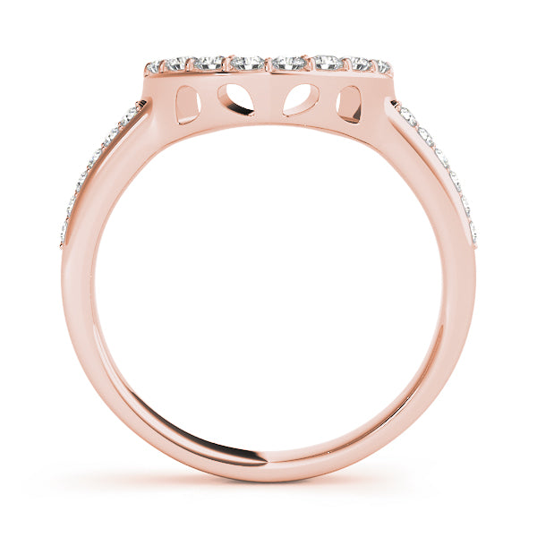 Curved Diamond Wedding Band · 0.23 ct tw
