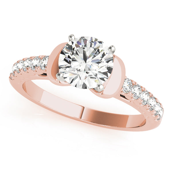 Single Row Prong Set Diamond Engagement Ring · 0.24 ct tw