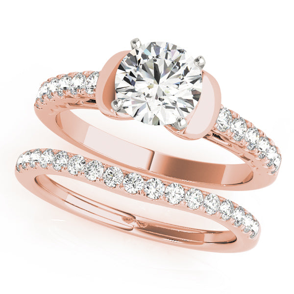 Single Row Prong Set Diamond Engagement Ring · 0.24 ct tw