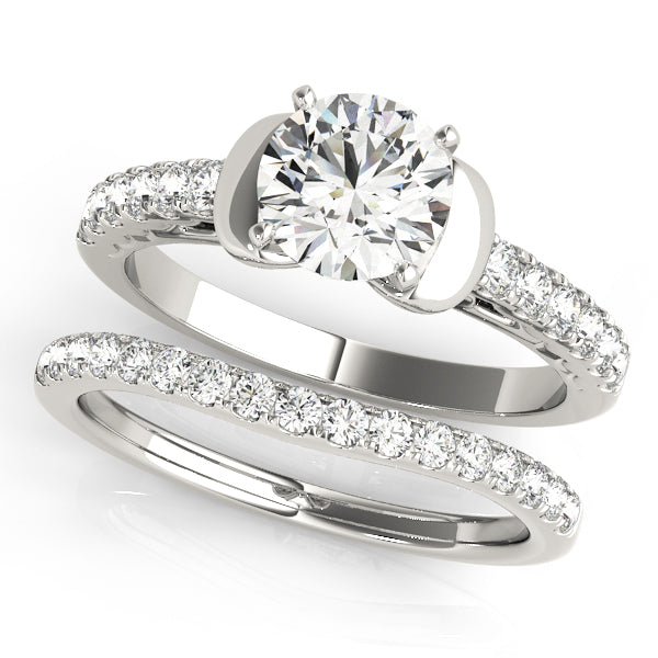 Single Row Prong Set Diamond Engagement Ring · 0.24 ct tw