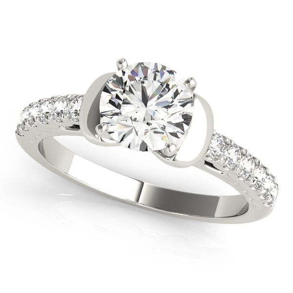 Single Row Prong Set Diamond Engagement Ring · 0.24 ct tw