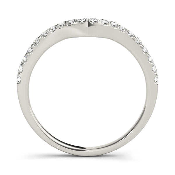 Curved Diamond Wedding Band · 0.25 ct tw