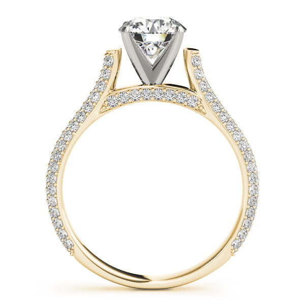 Single Row Prong Set Diamond Engagement Ring · 0.60 ct tw
