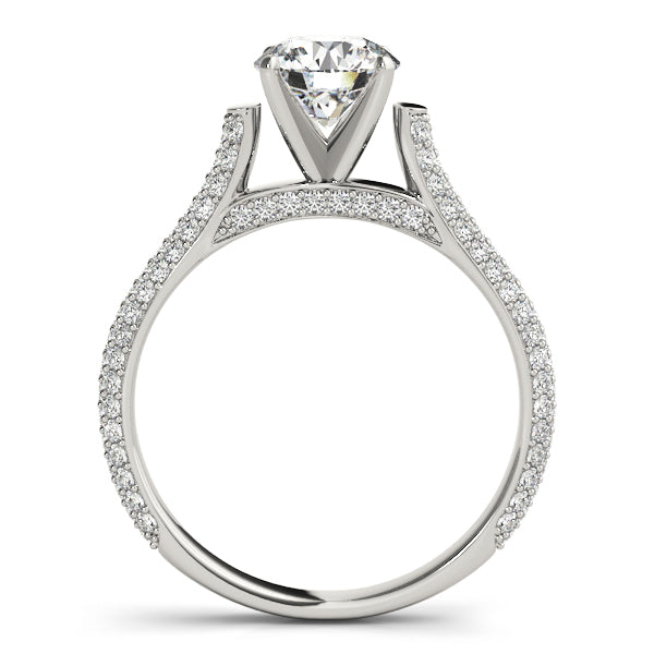Single Row Prong Set Diamond Engagement Ring · 0.44 ct tw