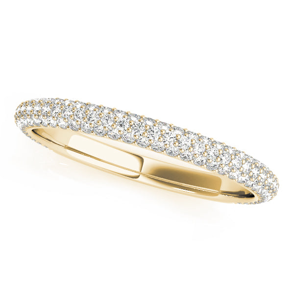 Pave Diamond Wedding Band · 0.43 ct tw