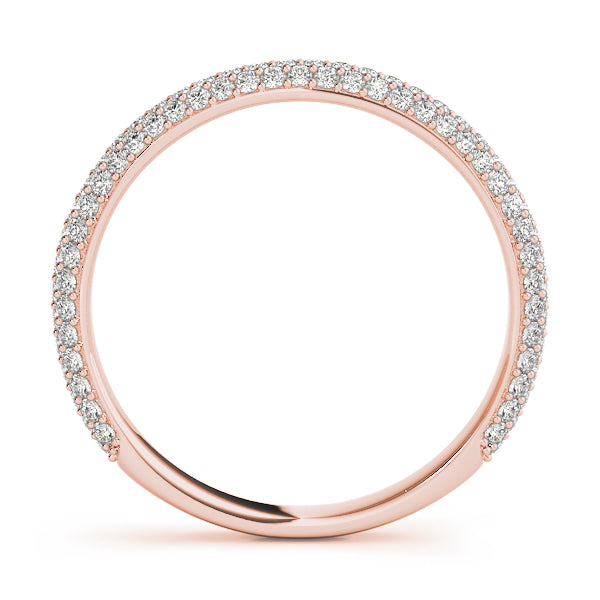 Pave Diamond Wedding Band · 0.43 ct tw