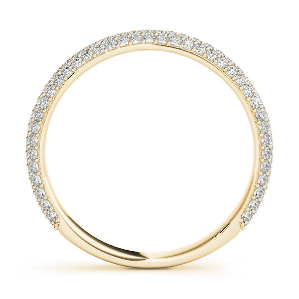 Pave Diamond Wedding Band · 0.50 ct tw