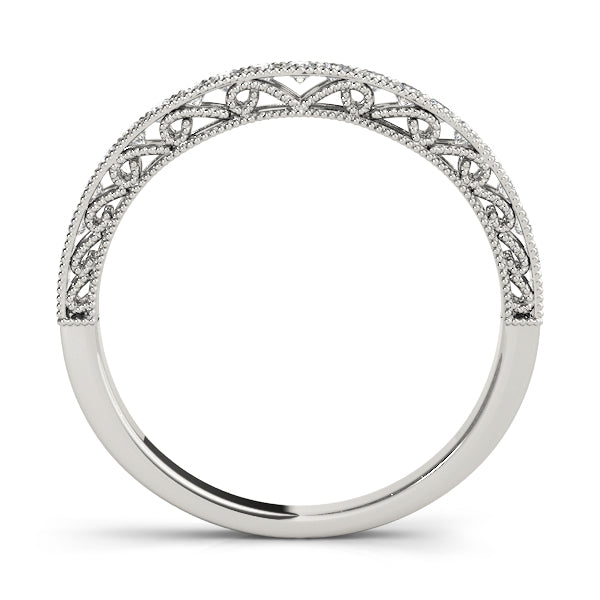 Curved Diamond Wedding Band · 0.21 ct tw
