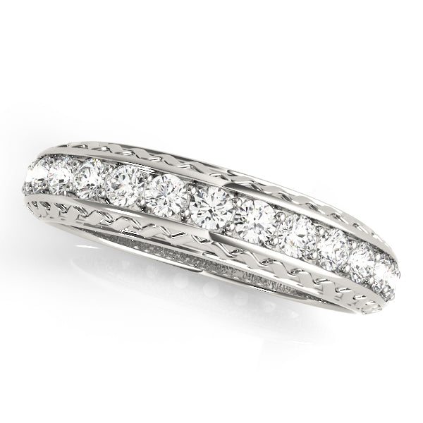 Prong Set Diamond Wedding Band · 0.52 ct tw