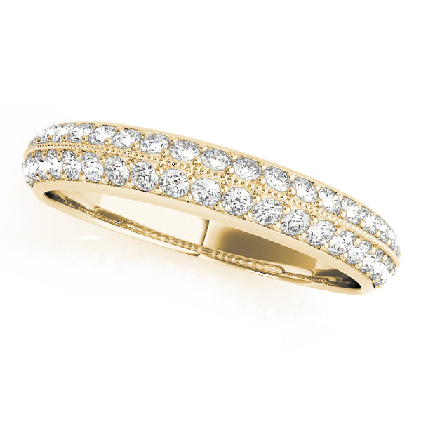 Pave Diamond Wedding Band · 0.38 ct tw