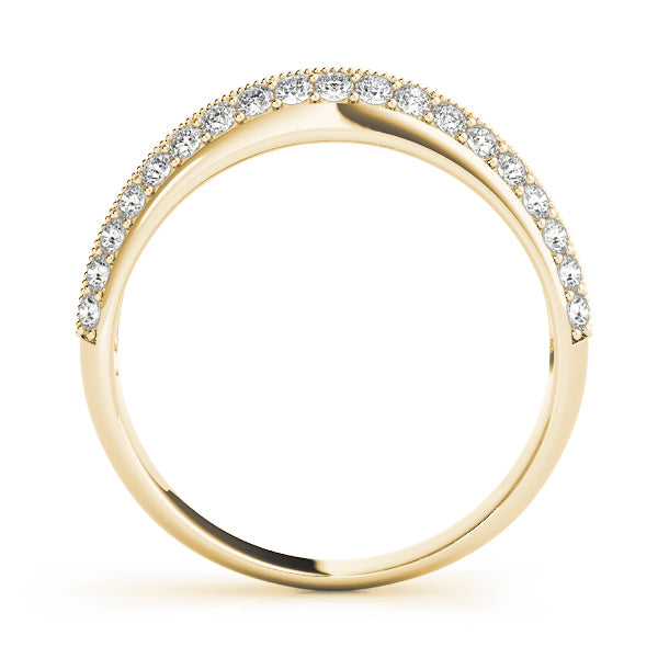 Pave Diamond Wedding Band · 0.38 ct tw